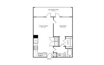A1 (Tub) 1135 floor plan